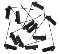 Abaodam Hard Tags for Supermarket and Burr-free Design 12pcs Black Plastic Security with Anti-theft Function Mini Size and Socks Protection Random Random Color Clothes and Hat Store Use for Shoes