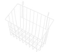 Abaodam Hay Feeder for Cage Hollow Cast Iron Basket Space-saving Design Smooth for Guinea Pigs Easy to Keep Cage Clean