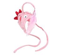 Abaodam Head Wearing Cat Teaser for Indoor Cats Breathable Grey Lantern Fish Design with Big Eyes Kitten Teasing Interactive Stick to Stimulate Hunting Instincts and Reduce Loneliness