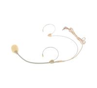 Abaodam Headset Microphone Wired Headworn Condenser Mic with 3.5mm Plug for Teachers Tour Guides Speaking and Singing Vocal Performance Skin Tone