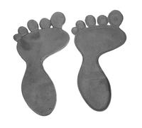 Abaodam Heavy Duty Cast Iron Garden Stepping Stones Rustic Footprint Mats for Outdoor Lawn Walkway Paths Durable Mudfree Footsteps for Garden Paths and Courtyard Trails Easy Installation
