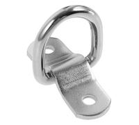 Abaodam Heavy Duty D-ring Tie down Anchor with Pull Hook, Steel Trailer Lashing Ring for Cargo Securing and Truck Bed Tie Downs, Multi-purpose Trailer Accessory