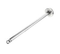 Abaodam Heavy-duty Solid Dumbbell Load Bar with Weight-bearing Pin for Gym Fitness Equipment Iron Dumbbell Handle for Strength Training and Grip Exercise