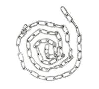 Abaodam Heavy Duty Stainless Steel Chain Thick Link for Pets and Industrial Use Metal Pulling Chain for Outdoor Home and Industry Safety Control