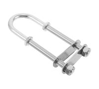 Abaodam Heavy-duty Stainless Steel U-bolt Tie Down Bolt for Boat Stern Bow Deck Fastening Secure Industrial Hardware