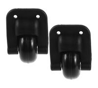 Abaodam Heavy Duty Suitcase Replacement Wheels Set, 1 Pair Silent Swivel Casters for Luggage Trolley, Universal Suitcase Repair Wheels for Travel Bags