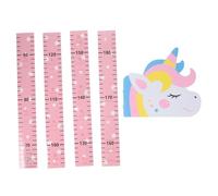 Abaodam Height Chart Growth Ruler Wall Decal Movable Cartoon Height Sticker for Boy Girl Nursery Removable Wall Art for Boys and Girls Fun Growth Measurement