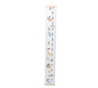 Abaodam Height Ruler Canvas Boys and Girls Growth Chart Ruler Portable Writable Hanging Wall Height Canvas for Measuring Chart Boys and Girls