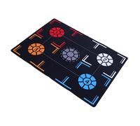 Abaodam High Elasticity Basketball Footstep Training Mat with Shock-absorbing Non-slip Base for Indoor Agility Strength and Fitness Improvement Quiet Impact Reduction Exercise Equipment