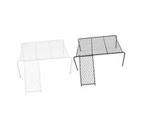 Abaodam Hollow-out Chicken Rack with Stand Rutin Chicken Climbing Platform and Ladder for Small Pets Iron Pet Plaything for Exercise and Rest Suitable for Feeding Bowls and Water Bottles