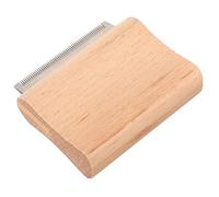 Abaodam Horse Cleaning Brush Horse Groom Brush Deshedding Tool for Removing Loose Hair and Sweat Professional Wooden Bristle Grooming Comb Cows Stable Care Equipment