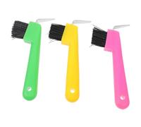 Abaodam Horse Grooming Brush Durable Hoof Cleaning Tools Comfortable Handle for Easy Use Essential Grooming Accessories for