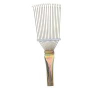 Abaodam Horse Hairbrush Medium Sturdy Livestock Grooming Brush for Horses and Cattle Massaging Tool for Circulation Easy Grip Design Removes Dirt Sweat and Mud for Clean