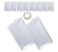 Abaodam Horse Hoof Soaking Care Bag Universal Fit Nylon Plastic Hoof Soaker White Convenient for Donkey and Other Animals Farm Use