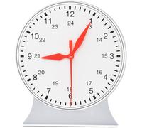 Abaodam Hour Learn to Tell Time Teaching Aids 3-Hand Link Desktop Clock Model Educational for Early Development and Time Reading Practice