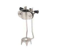 Abaodam Ice Walking Claw Crampons for Trekking Poles Five Teeth Skid Cane Tips for Winter Hiking and Ice Durable Outdoor Climbing Traction Tool for Stability and Safety