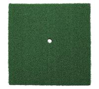 Abaodam Indoor Beginner Golf Practice Mat Portable Artificial Grass Hitting Mat for Home Use Durable Turf for Improving Range Shot Accuracy