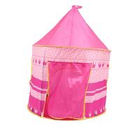 Abaodam Indoor Pink Tent Lightweight Playhouse for Home for Childrens Imaginative Games Easy to Carry for Parties Bedrooms and More