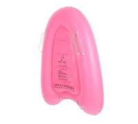 Abaodam Inflatable Body Board with Handle for Portable Pink Swimming Float for Hawaiian Beach Lightweight and Compact Water Surfboard for Pool Fun and Tropical Luau Party Decoration
