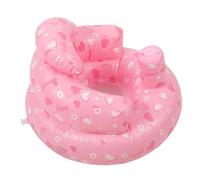 Abaodam Inflatable Boy Girl Seat Boy Girl Back Support Soft PVC Chair Travel Highchair Bath Shower Stool