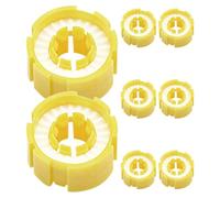 Abaodam Inflatable Life Vest Bobbin Set 8Pcs Dual Activation Water-Soluble Pills Portable Emergency Accessories for Paddle Boarding and Water Sports