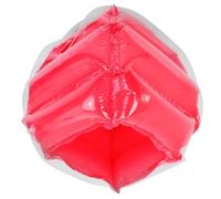 Abaodam Inflatable PVC Bumper Ball for Fun Outdoor Collision for Backyard Games Encourages Coordination Balance Safe No Odor Material for Parties Family Activities Red
