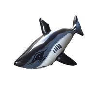 Abaodam Inflatable Shark Float Pool PVC Cartoon Design Water for Beach Party Swimming Pool Games and Educational Fun