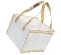 Abaodam Insulated Cake Packing Bag Large Capacity Cloth and White