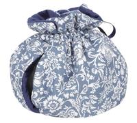Abaodam Insulated Teapot Protector Cover with Drawstring, Cotton Material Tea Kettle Warmer, Keep Warm Tea Cozy for Kitchen and Yard Table Use, Charming Floral Print Design