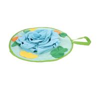 Abaodam Interactive Bunny Foraging Mat Home Snuffle Toy for Small Pets Stimulates Natural Instincts and Sense of Smell Design for Fun Feeding Experience