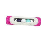 Abaodam Interactive Cat Scratching Board with Three Ring Balls Durable Sisal Cat Random Color Engaging Design to Protect Furniture and Provide Hours of Fun Random Color