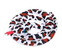 Abaodam Interactive Plush Catnip Snake for Indoor Pet Cats and Kittens, Holdable and Scratchable Lightweight Cat in Cartoon Snake Shape for Fun Play and Chewing
