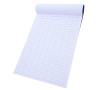Abaodam Inventory Management Account Book Detailed Log Sheets, Paper Material, Blue Cover, for Home and School Use, Small Business Expense Tracker and Ledger Journal
