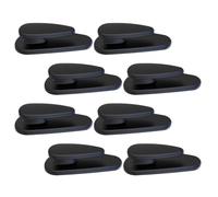 Abaodam Invisible Mini Car Hooks 8pcs Self-adhesive Multipurpose Compact Car Storage Hooks for Vehicle Interior and Back Seat Organization