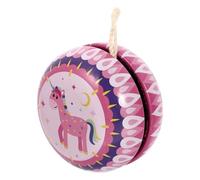 Abaodam Iron Yo-yo for Lovely Unicorn Pattern Wrist Strength Exercise Hand-eye Coordination Development Suitable for Boys and Ages