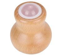 Abaodam Jade Face Massage Roller for Women, Versatile Wood and Jade Material Tool to Target Tired Muscles, for Face and Hands, for Home Use and Facial Care