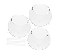 Abaodam Japanese Glass Wind Chimes Set 8cm Wind Bell Covers Tubes 6pcs Outdoor Garden Decor for Diy Craft Memorial Asian Home Ornament