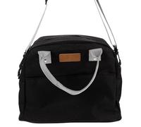 Abaodam Japanese Style Insulated Lunch Bag Bento Holder for Work Storage | Large Capacity Black Polyester and Aluminium Film, Light Weight, Strong Tear Resistance, Long Use