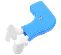 Abaodam Jaw Exerciser Lip Muscle Trainer Mouth Exerciser Breath Training Device for Men and Women Blue Size Adjustable Facial Muscle Builder Chin Lifting