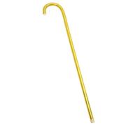 Abaodam Jazz Dance Cane Prop Gold Decorative Crutch for Halloween Cosplay Party Performance Accessory Suitable for Teens