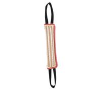 Abaodam Jute Tug Pillow Dog for Large Dogs Interactive Chew for Training Biting Force and Dental Health Safe Tug