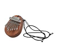 Abaodam Kalimba Finger Piano Pendant Mini Kalimba Instrument for Beginners Lightweight Thumb Piano Necklace for Music Lovers for Christmas Birthdays