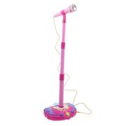 Abaodam Karaoke Microphone for Boys Early Educational Singing Plaything in Pink Battery Creative Music for Development and Imaginative Fun
