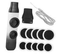 Abaodam Kazoo Musical Instrument Set with Flute Diaphragms, Plastic Portable Kazoo in Black, Compatible with Ukulele and Guitar, Suitable for Children a Musical Enlightenment Prop