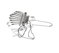 Abaodam Key Miniature Kalimba Portable Crystal Thumb Piano for Boys and Girls Beginners Electronic Hand-held Musical Instrument Compact and Easy to Carry