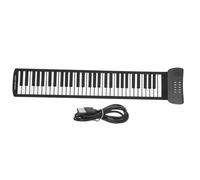 Abaodam Keyboard Piano Keys Piano for Boys and Girls Beginner Foldable Portable Electronic Silicone Keyboard Musical Instrument for Boy Girl and Students