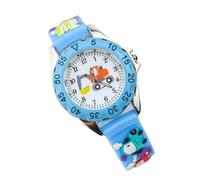 Abaodam Kids Cartoon Excavator Wrist Watch for Children with Quartz Movement and Flexible Strap, Easy to Wear Analog Watch Gift for Boys and Girls with Creative 3D Patterns
