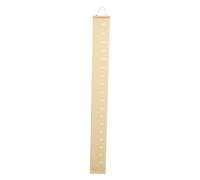 Abaodam Kids Height Measuring Ruler Wall Hanging Chart for Children's Room Home Wall Decor in Ginger Yellow, Creative Nordic Style Height Chart Pendant for Boys and Girls Growth Measurement