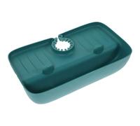 Abaodam Kitchen Sink Organizer over The Sink Shelf with Splash-proof Tpe Draining Mat Suitable for Bathroom and Hotel Use