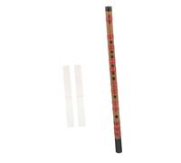 Abaodam Krishna Flute Traditional Chinese Bamboo Flute D Key Easy to Tune and Learn Portable Musical Instrument for Beginners Students Music Lovers